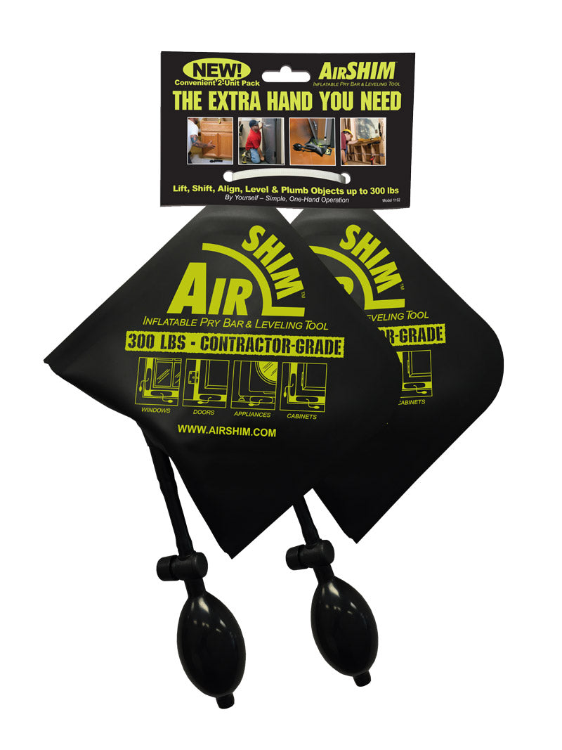Calculated Industries AirShim Inflatable Pry Bar & Leveling Tool 2-Pack