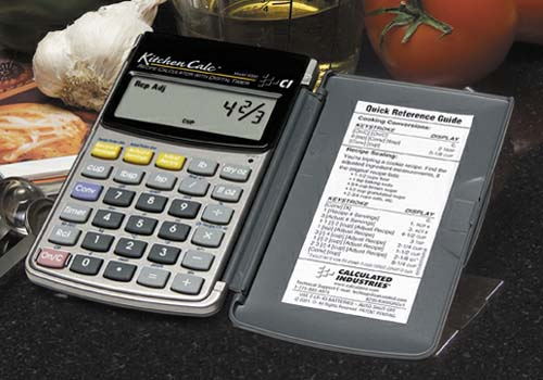 Calculated Industries KitchenCalc 8300 - Recipe Scaling Calculator