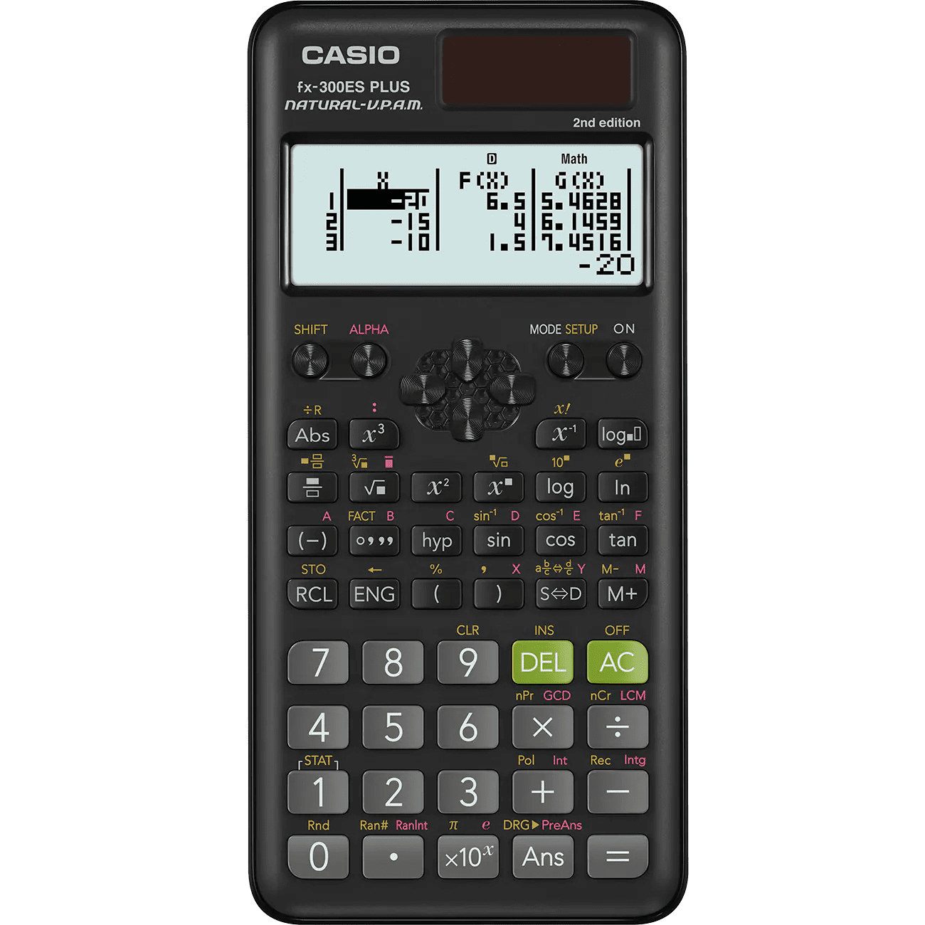 Casio FX-300ES Plus 2nd Edition Scientific Calculator with Natural Textbook Display