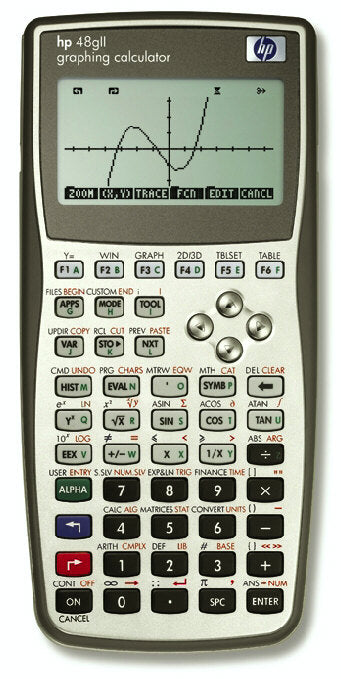 Hewlett Packard HP-48GII RPN and Algebraic Graphing Calculator