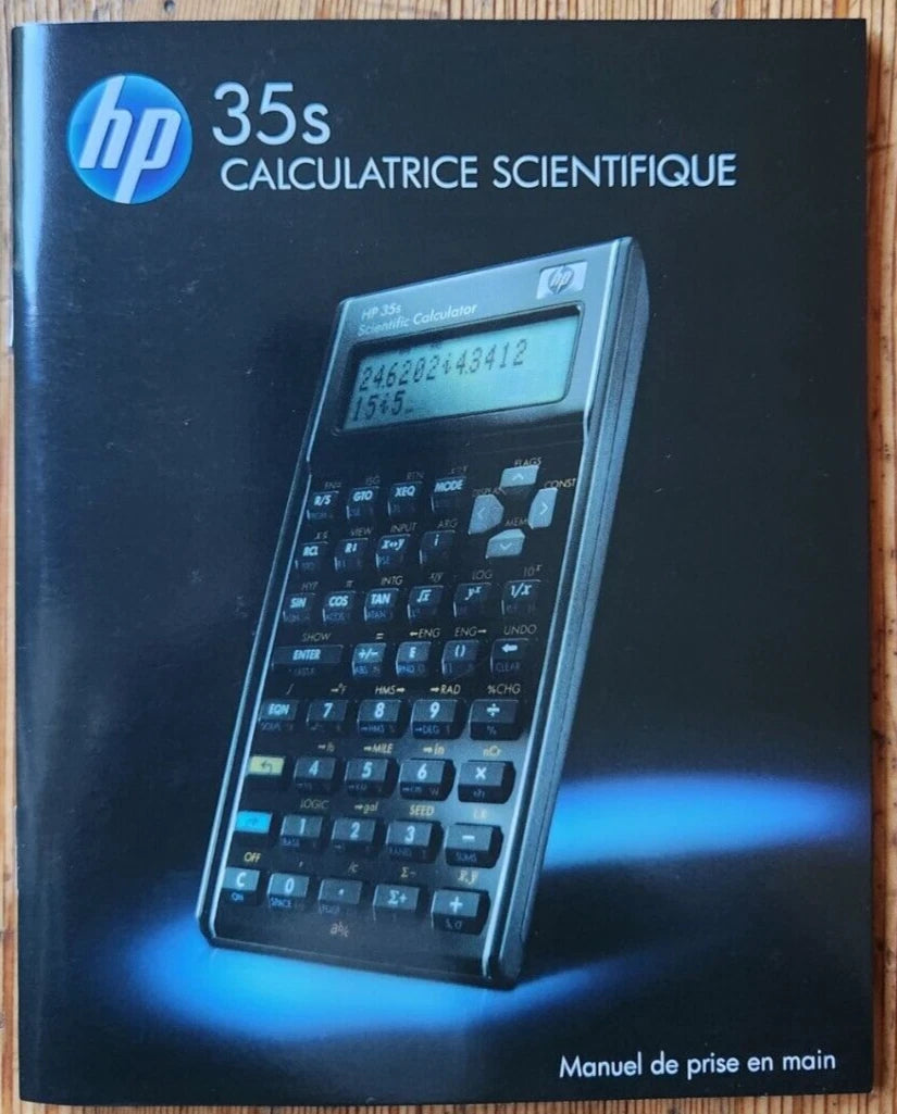 Hewlett Packard Quick Start Guides for HP Calculators - HP-35S, HP-12C, HP-17BII+