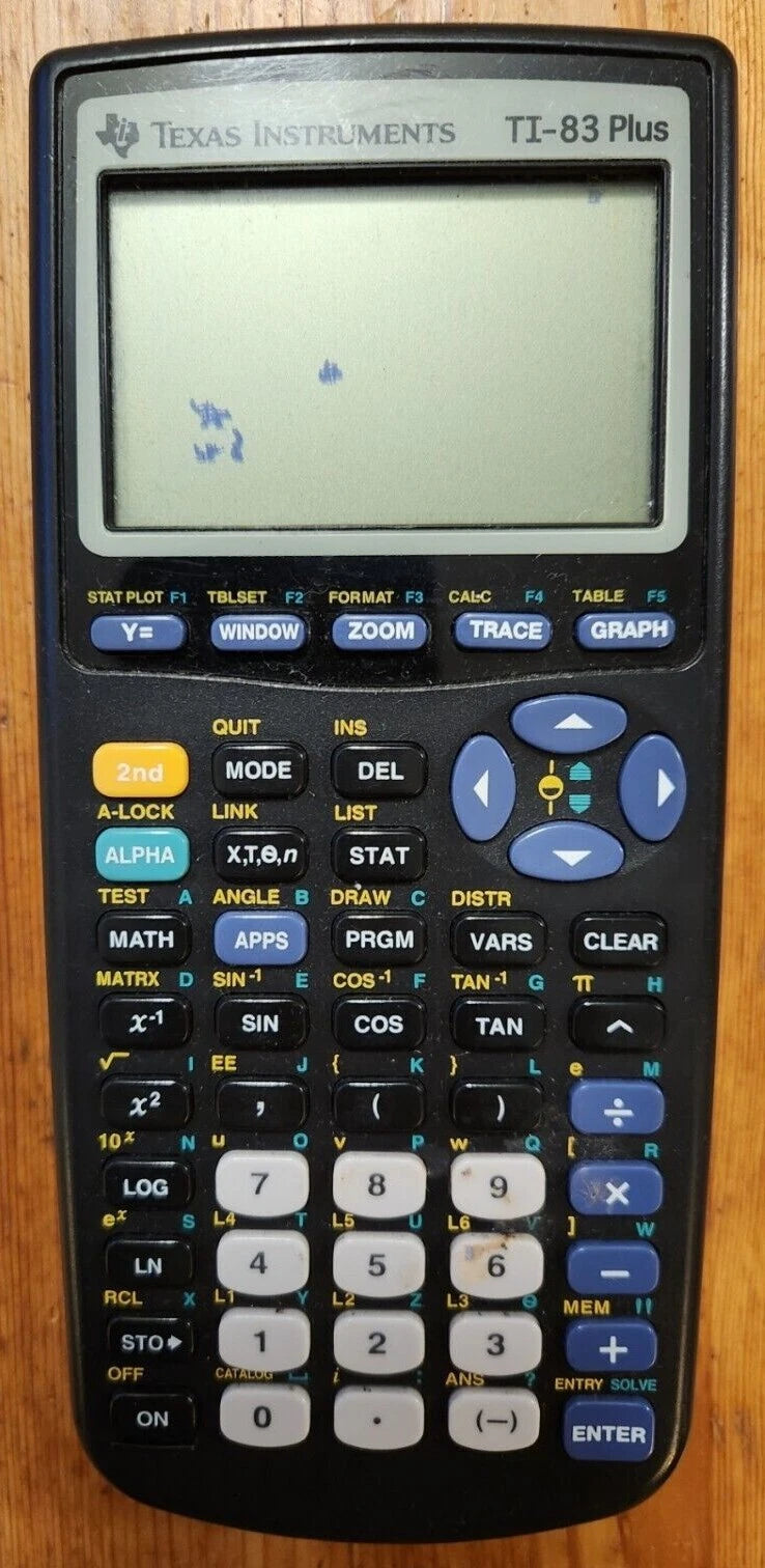 Texas Instruments Used TI-83 Plus Graphing Calculator