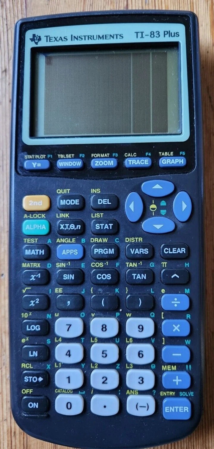 Texas Instruments Used TI-83 Plus Graphing Calculator