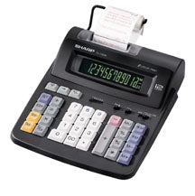 Sharp EL-1192BL 12 Digit 3.0 LPS Desktop AC-Powered Printing Calculator