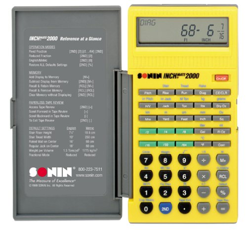 Sonin InchMate 2000 Construction Calculator
