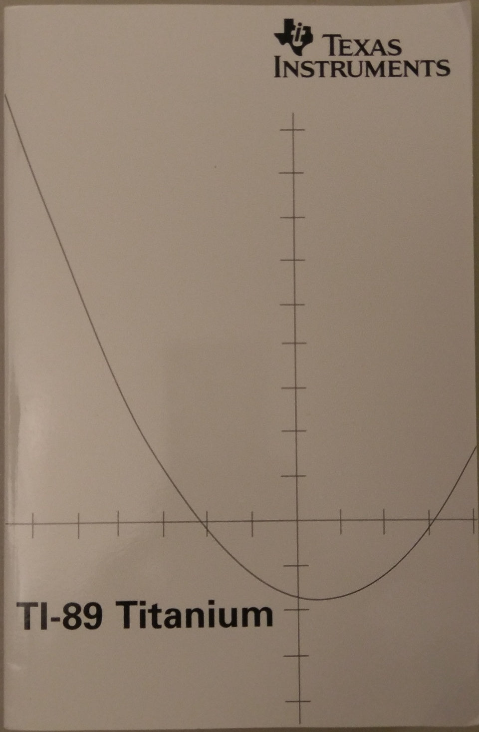 Texas Instruments TI-89 Titanium Calculator Getting Started Guide