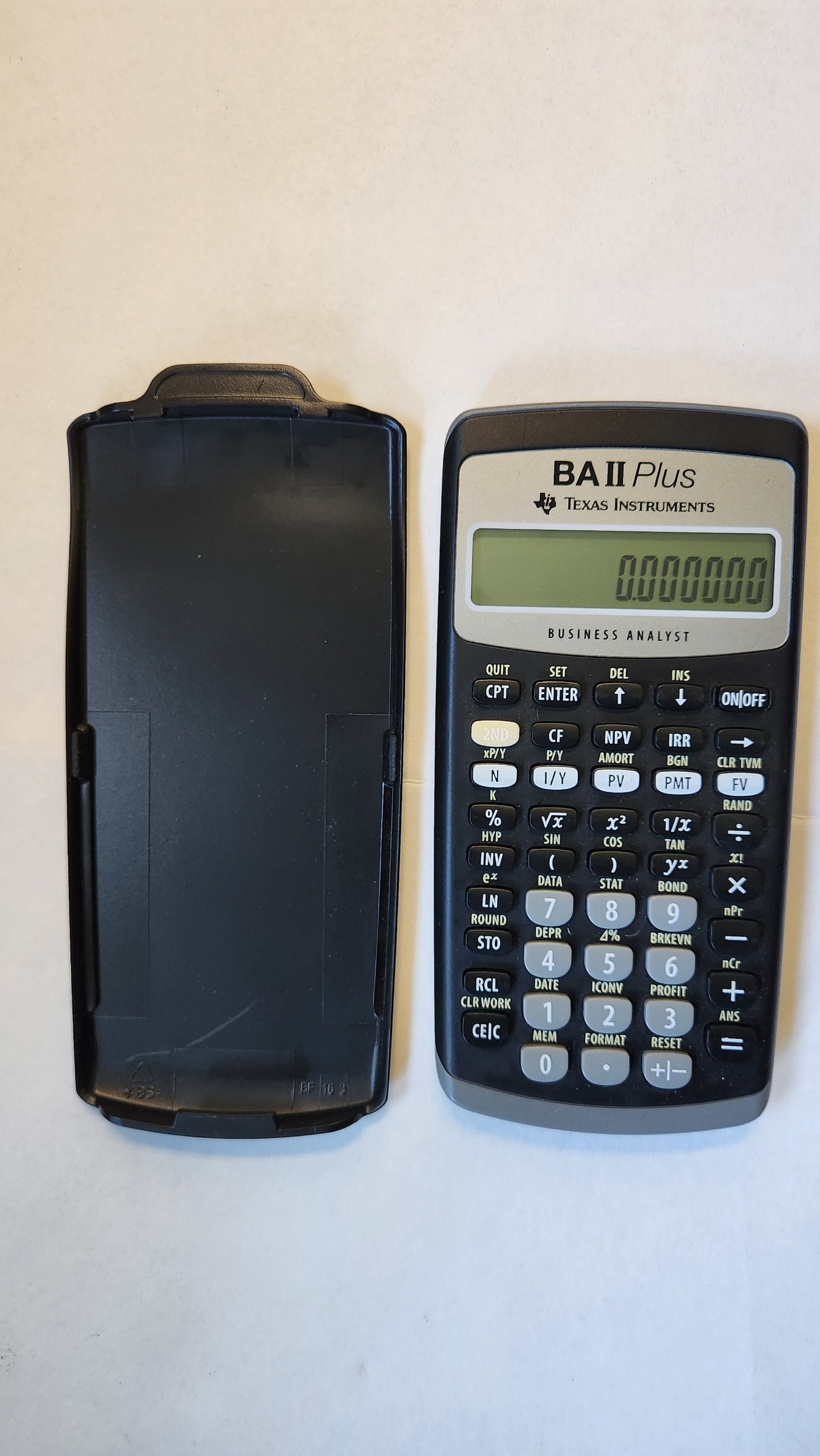 Texas Instruments Used BA-II Plus Financial Calculator