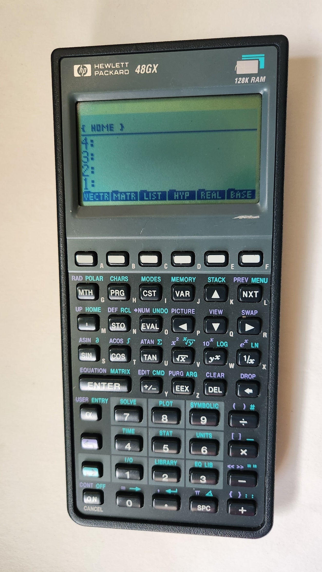 Hewlett Packard Used HP-48GX Graphing Calculator