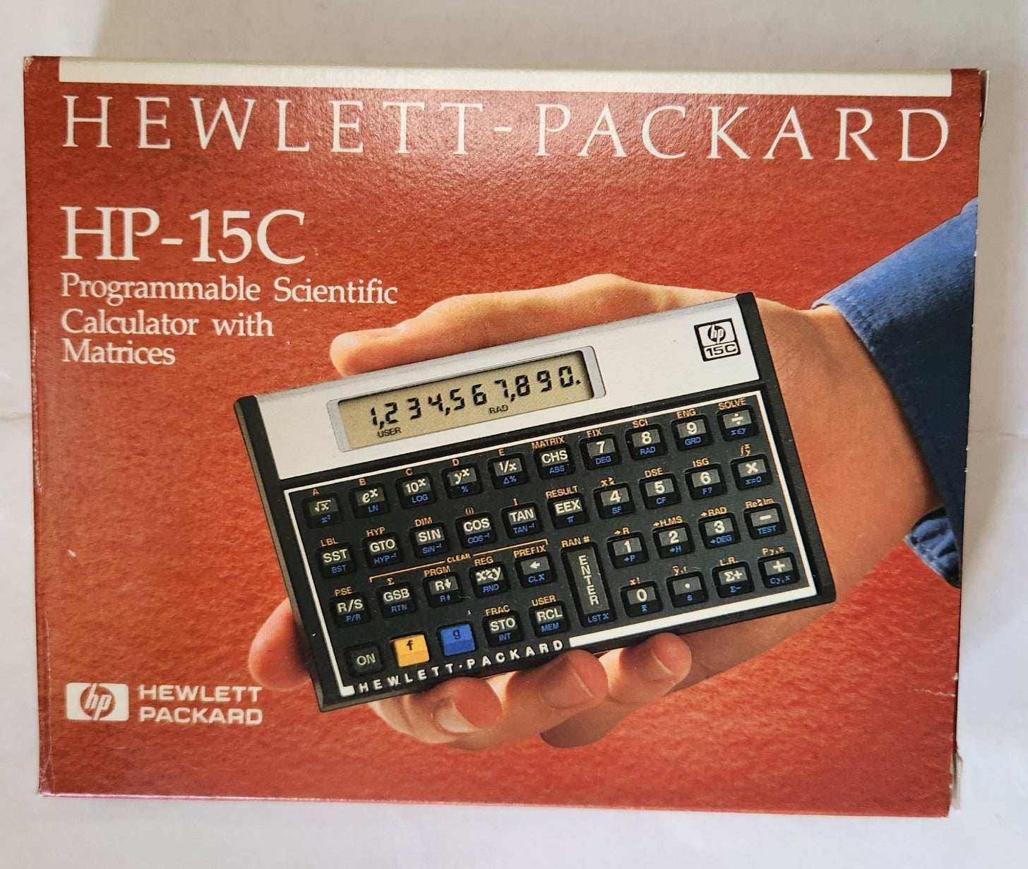 Hewlett Packard HP-15C Vintage RPN Scientific Calculator