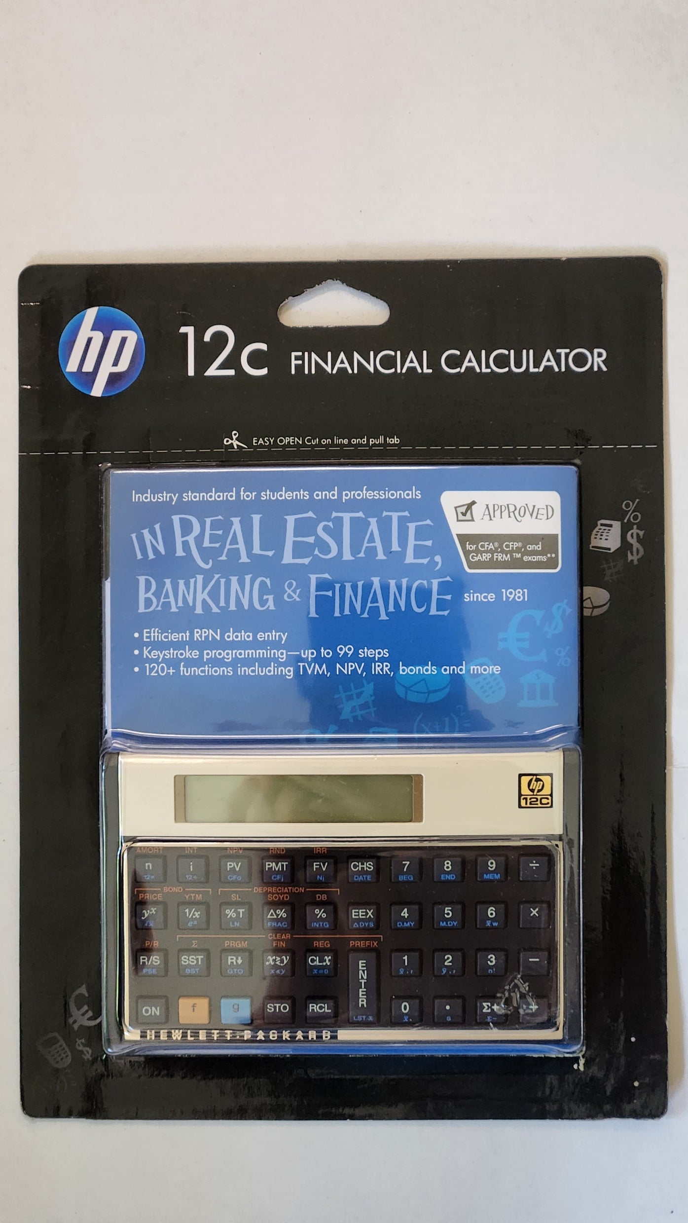 Hewlett Packard HP-12C RPN Programmable Financial Calculator