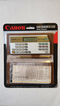 Canon Checkbook III Money Manager Checkbook Calculator