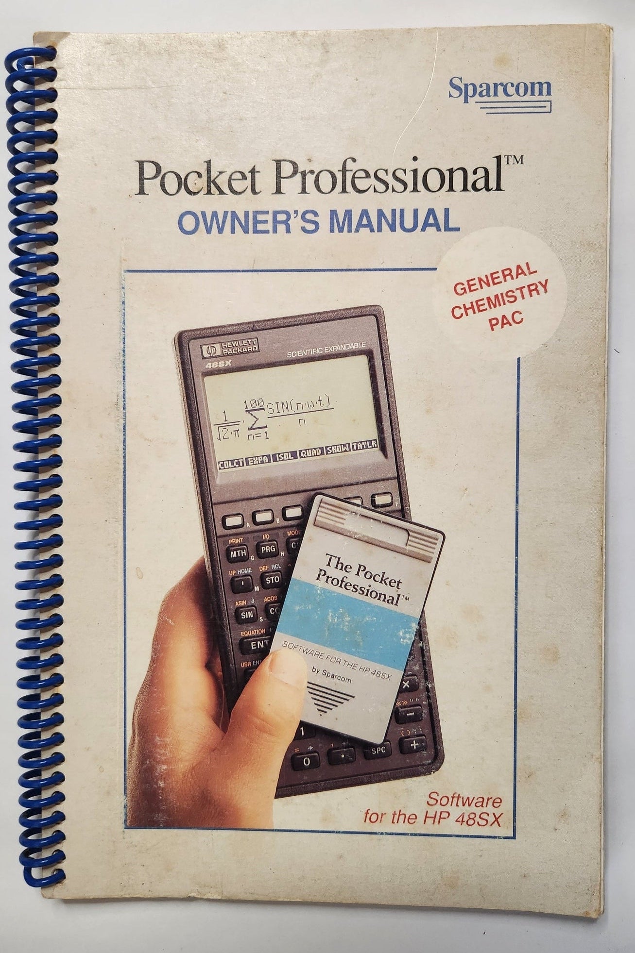 Sparcom General Chemistry Pac Owner's Manual