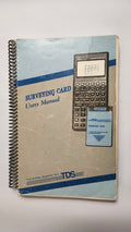 TDS Surveying Card User's Manual