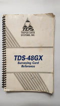 TDS-48GX Surveying Card Reference Manual