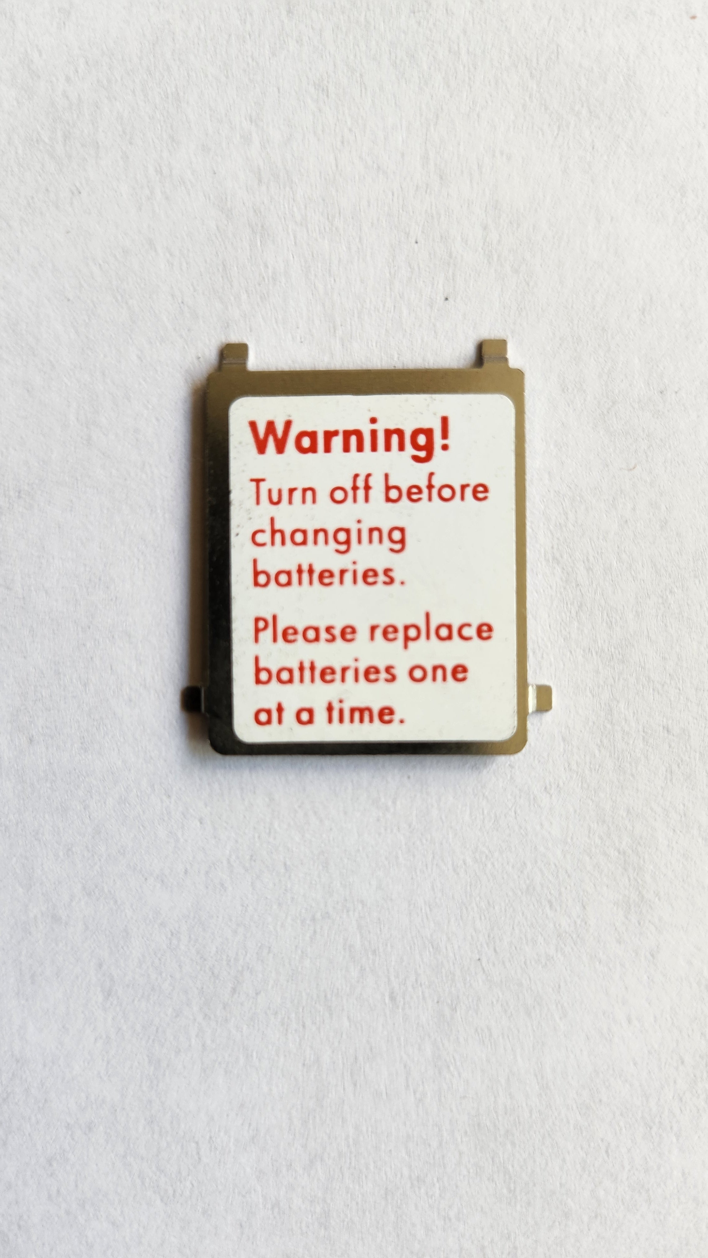 Replacement Battery Doors for Hewlett Packard Calculators - HP-12C, HP-35S, HP-50G, and More (Used)