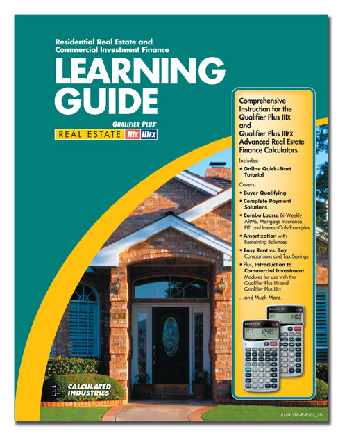 Calculated Industries 2128 Qualifier Plus Training Program Workbook