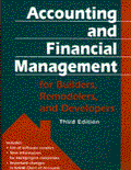 Accounting and Financial Management for Builders, Remodelers, and Developers