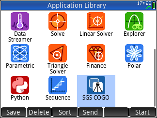 SGS Prime COGO Pro Software Download for HP Prime Calculator