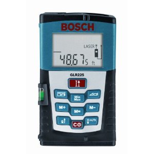 Bosch GLR225 Laser Digital Distance Measurer - 230ft Range