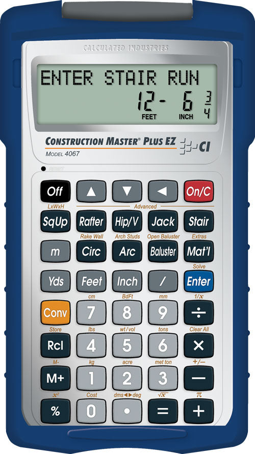 Calculated Industries 4067 Construction Master Plus EZ Prompting Calculator
