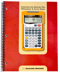 Calculated Industries Construction Master Pro Workbook and Study Guide