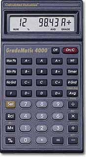 Calculated Industries GradeMatic 4000 3058 - Patented Grade Averaging Calculator for Teachers (Used)