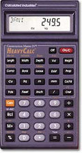 Calculated Industries HeavyCalc 4315 - Heavy Construction and Excavation Calculator