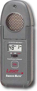 Calculated Industries Laser Dimension Master 3330 - Ultrasonic Tape Measure with Laser Pointer