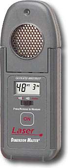 Calculated Industries Laser Dimension Master 3336 - Ultrasonic Tape Measure with Laser Pointer