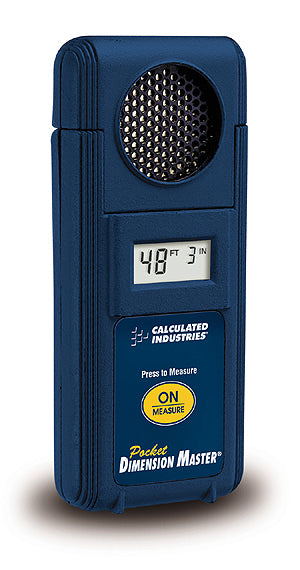 Calculated Industries Pocket Dimension Master 3312 - Portable Ultrasonic Tape Measure