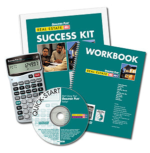 Calculated Industries Real Estate and Mortgage Professionals Success Kit w/ Qualifier Plus IIIx