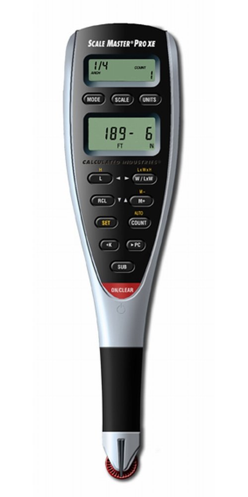 Calculated Industries Scale Master Pro XE 6135 - Advanced Linear Digital Plan Measure