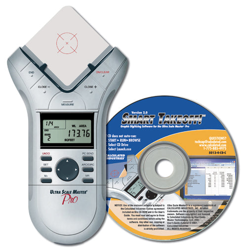 Calculated Industries Ultra Scale Master Pro with Smart Takeoff! Software