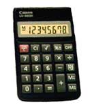 Canon LC-320H Basic Battery Large Display Calculator with Wallet Case