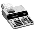Canon P1011D 10-Digit Printing Display Calculator