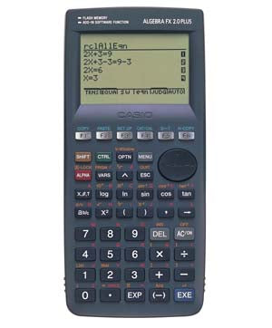 Casio Algebra FX 2.0 Plus Advanced Graphing Calculator w/ Tutor Guide