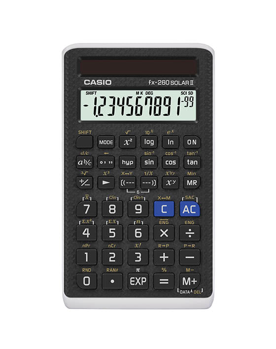 Casio FX-260 Solar II Scientific Calculator