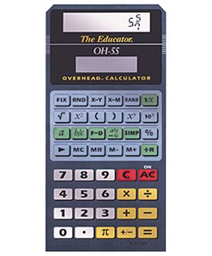 Casio OH-55 Casio fx-55 Overhead Calculator