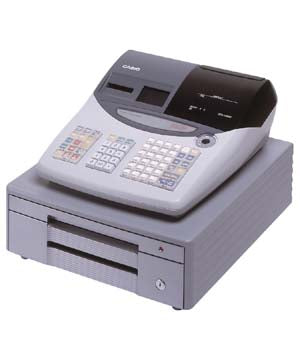Casio PCR-T2000 Cash Register with 24-96 Departments and 1600 PLUs