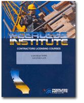 Contractor's Law & Business for the California Contractor's Exam (Peerless Institute)