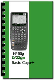 D'Zign Basic Cogo+ Pac Software v2 for HP-50G Calculator