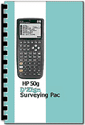 D'Zign Surveying Pac Software v2 for HP-50G Calculator
