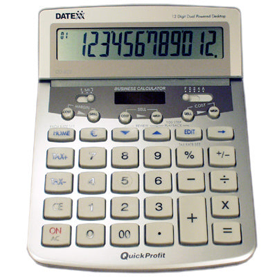 Datexx DD-922 Desktop Profit Analyzer Calculator with Journal