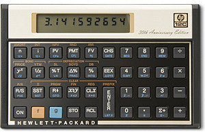 Hewlett Packard HP-12C 30th Anniversary Edition RPN Calculator