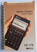 Hewlett Packard HP-17B Business Calculator Owner's Manual