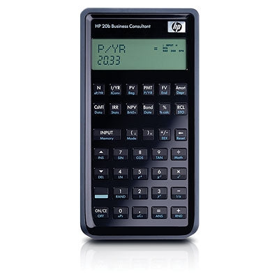 Hewlett Packard HP-20B Business Consultant Financial Calculator