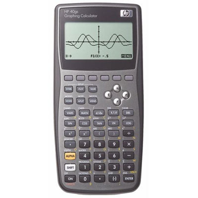 Hewlett Packard HP-40GS Algebraic Graphing Calculator