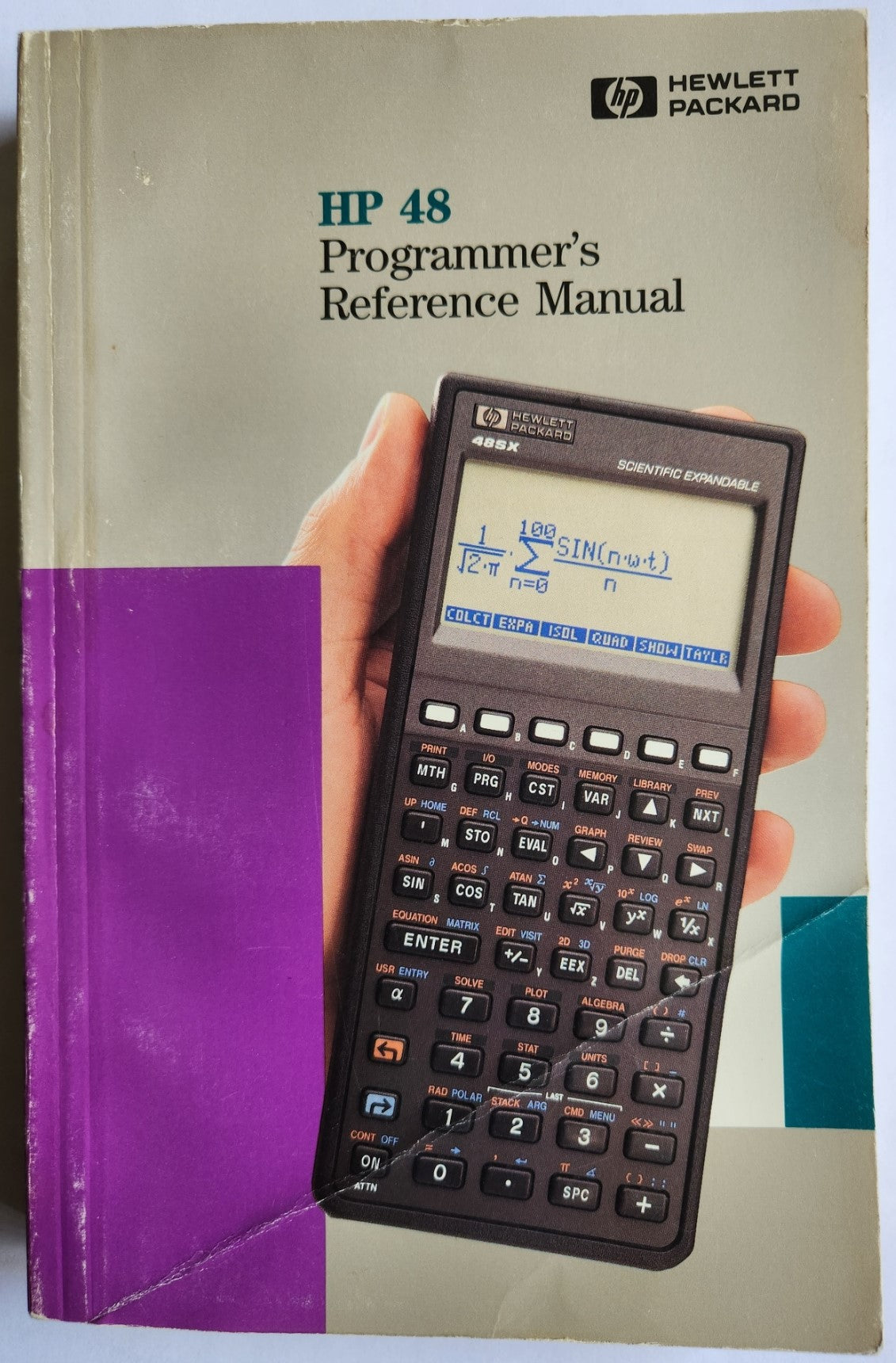 Hewlett Packard HP-48 Series Programmer's Reference Manual