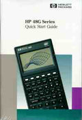 Hewlett Packard HP-48G Series Calculator Manual and Quick Start Guide