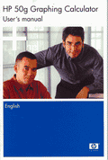 Hewlett Packard HP-50G Calculator User Guide (Used)